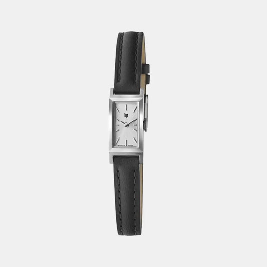 Montre LIP Femme Churchill en Cuir Noir 671931